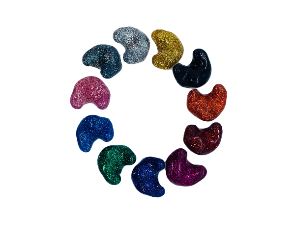 Glitter colors circle